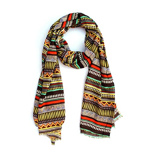Image of bratkrok WOMEN'S STYLISH FLORAL PRINTED RAYON SCARF /SCARVES /STOLE FOR SUMMERS