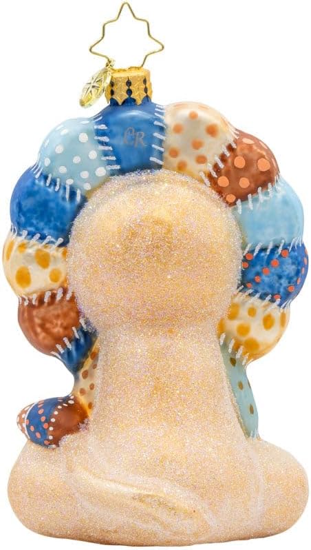 Christopher Radko Hand-Crafted European Glass Christmas Tree Decorative Ornament, Kid's Room Treasure