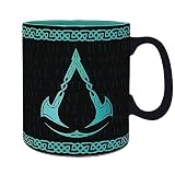 ABYstyle - ASSASSIN'S CREED Keramik Tasse Runen, Valhalla, großer Behälter