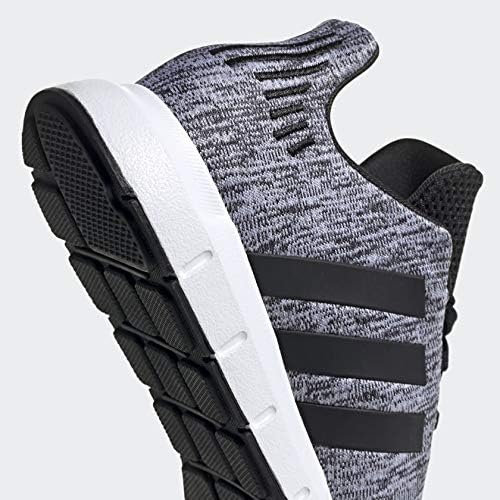 adidas Originals Unisex-Child Swift Running Shoe Big Kid (8-12 Years) 5 Big Kid White/Black