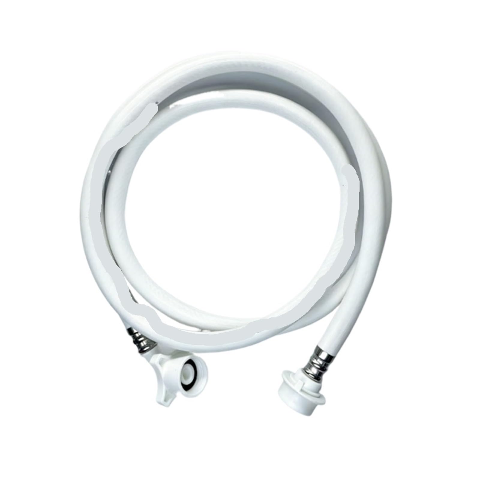 Longitud: 150/200 Cm, Manguera De Entrada De Lavadora A Prueba De Explosiones, Conector G1/2-G3/4 De Pulgada, Tubo De Entrada De Agua Universal For Baño(2m)