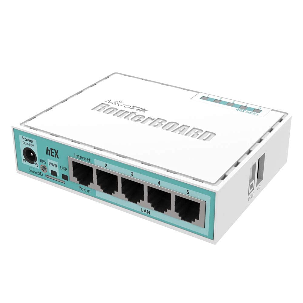 MIKROTIK- ROUTERBOARD RB 750GR3 HEX - 880MHZ 256MB L4 | Amazon.com.br