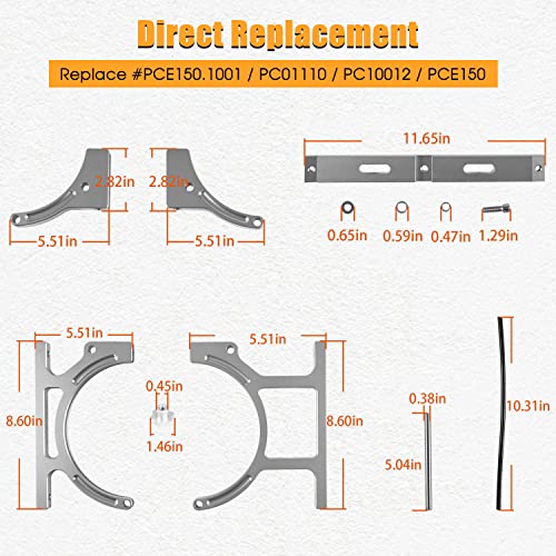 Dearchan 71793 Pce150.1001 Nitrous Oxide Nos Aluminum Single Bottle Holder Bracket thumb #6