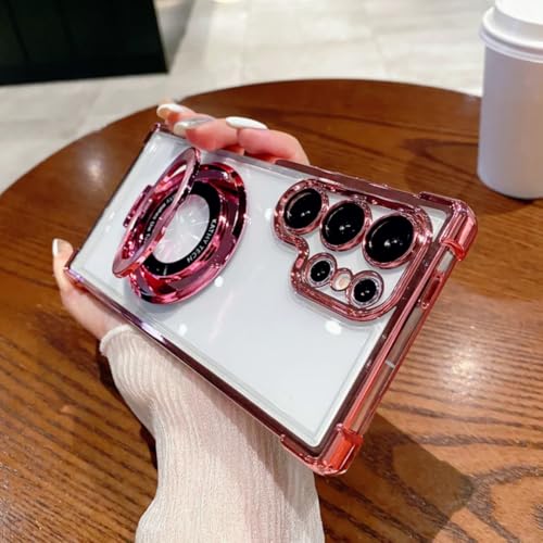 Étui A05 antichoc rose transparent idéal pour vos vidéos