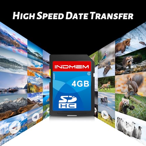 SD Card 4GB 3 Pack, Class 4 Flash SDHC Memory Cards MLC Stanard Secure Digital Cards Camera Cards - Thumbnail 5