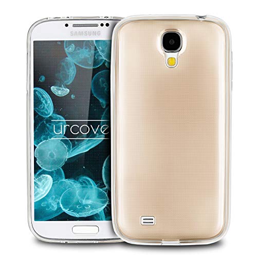 Urcover Galaxy S4 Case, Metal-Optic 360 Degree [Full-Body] TPU Silicone all round front & back protective Cover Samsung Galaxy S4 - Gold