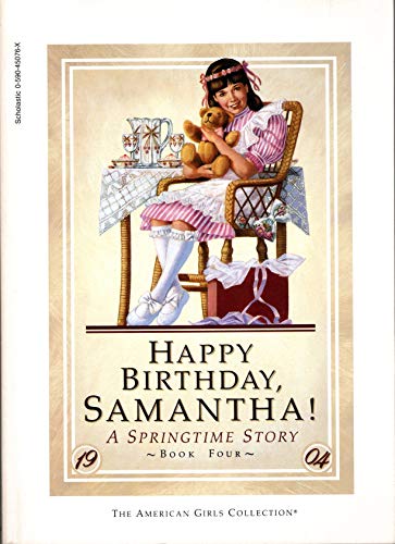 HAPPY BIRTHDAY, SAMANTHA! (The American Girls C... 059045076X Book Cover