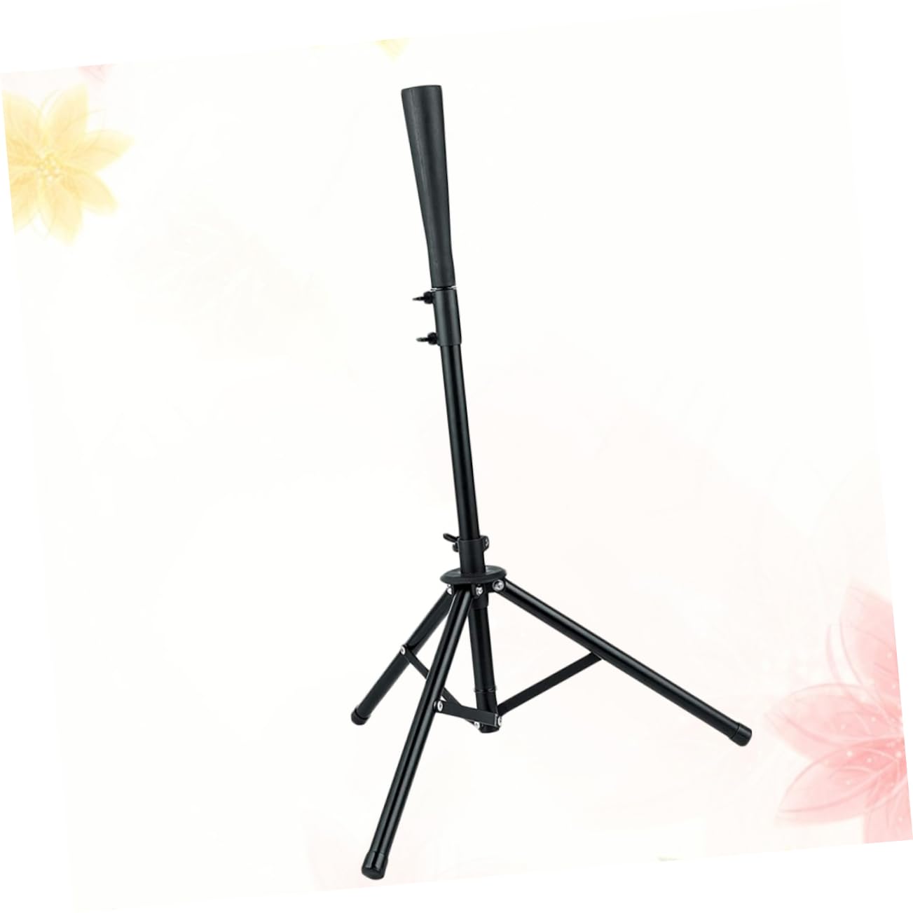 EXAOMBLE Baseball Training Holder Easy to Use Portable Batting Rack Baseball Practicing Stand