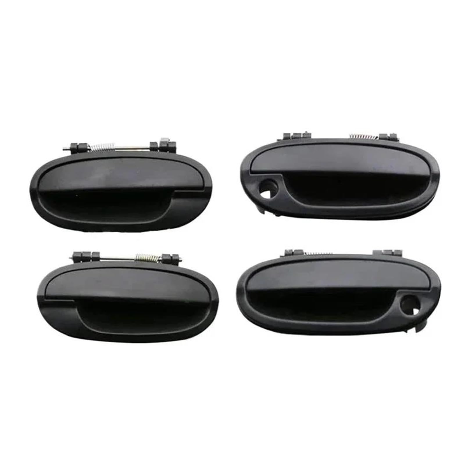 HRQCTIM Exterior Door Handles for Chevrolet for Spark M200 2005-2010 96601472 96601473 96601474 96601475