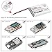MakerFocus 4pcs 3.7V Lithium Rechargeable Battery JST1.25 Connector 2pin, 952540 3.7V 1000mAh Battery with Protection Board and Insulated Rubber Tape Compatible with ESP32 Development Board