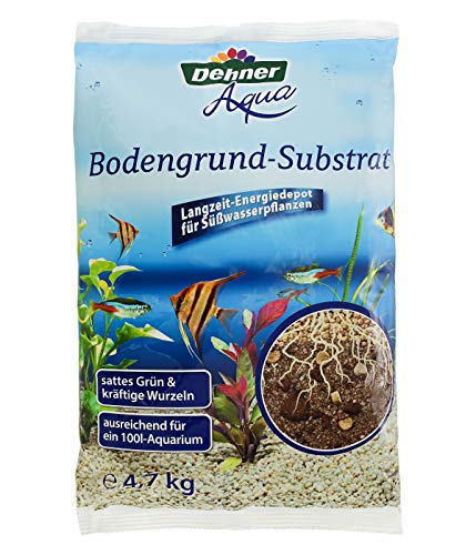 Dehner Aqua Bodengrund-Substrat, Körnung 2-4 mm, 4.7 kg, naturfarben