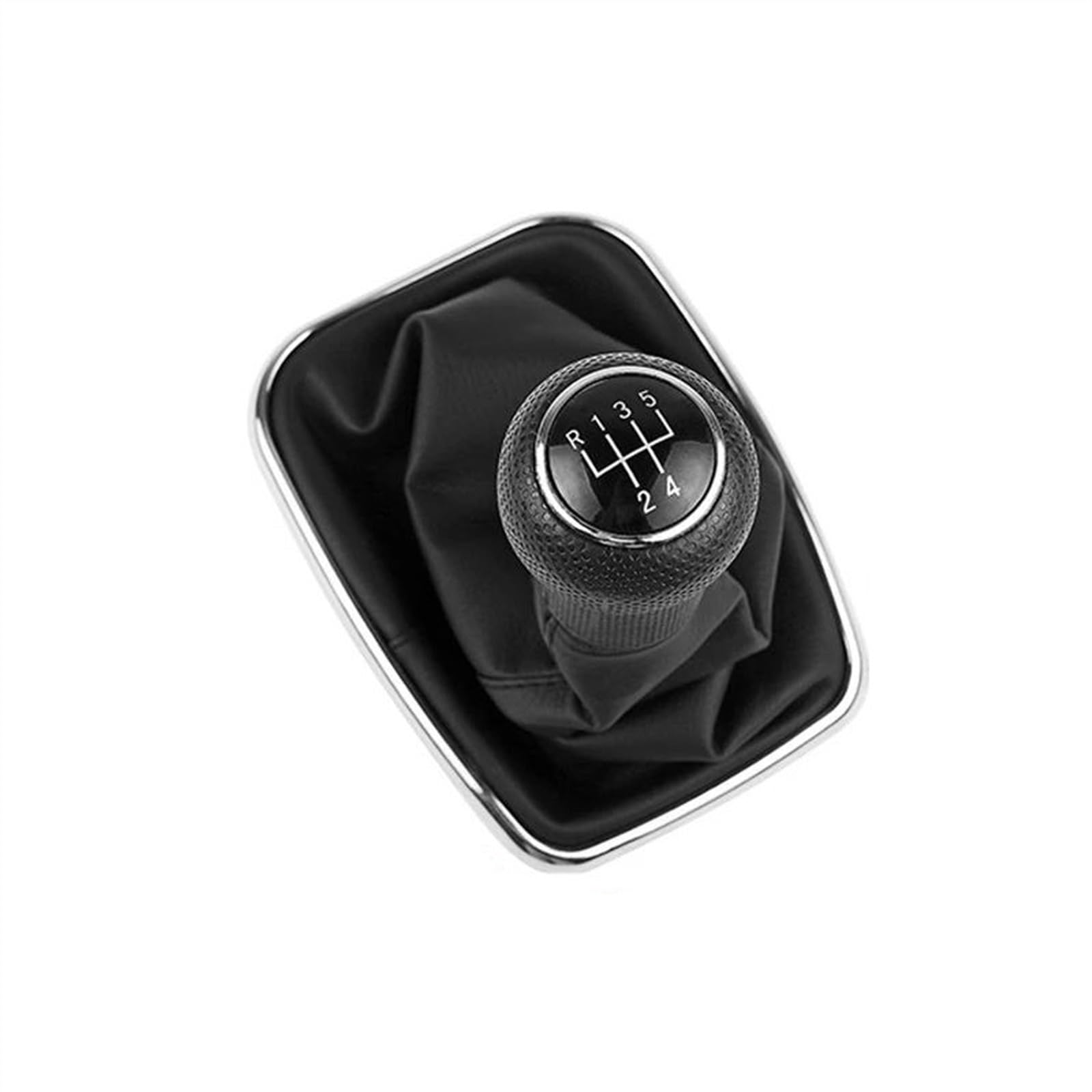 CAVINBDZ for VW for Golf/GTI/R32 for Jetta/for Bora Mk4 1999-2004 5 Speed Car Gear Shift Knob Shifter Handle Lever with Gaiter Boot Cover