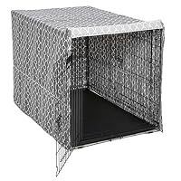 MidWest Homes for Pets Dog Crate Cover, Privacy Dog Crate Cover Fits Midwest Dog Crates, Machine Wash & Dry