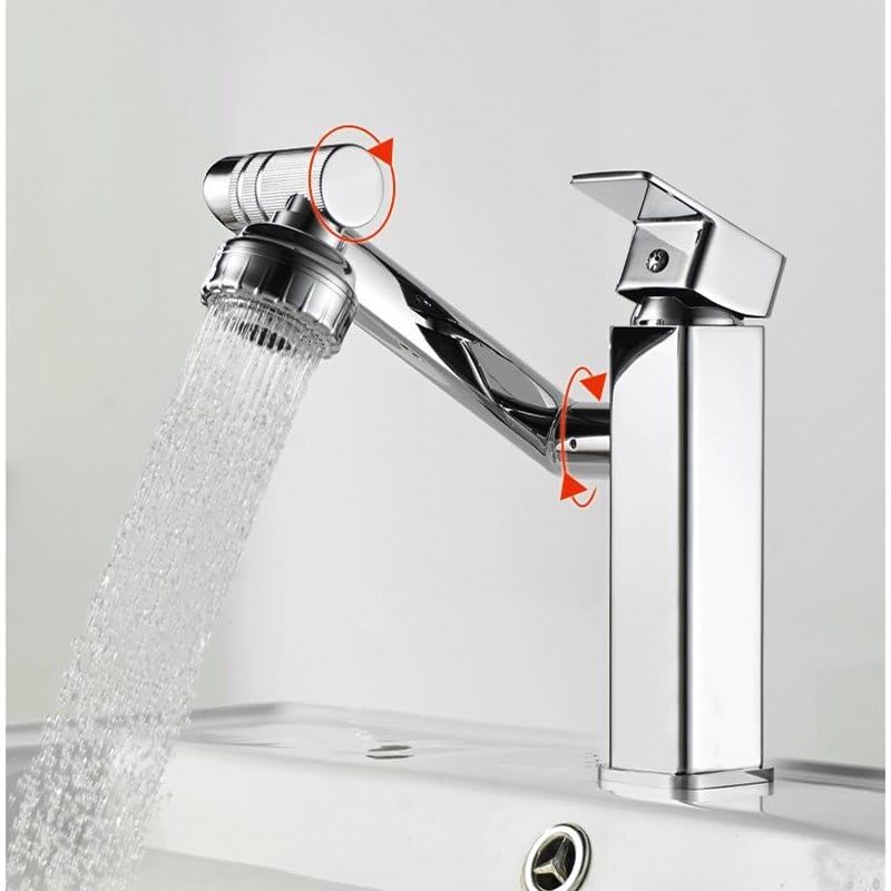 Robinet de lavabo multi-usage eau chaude et froide pour lavage de cheveux - 4
