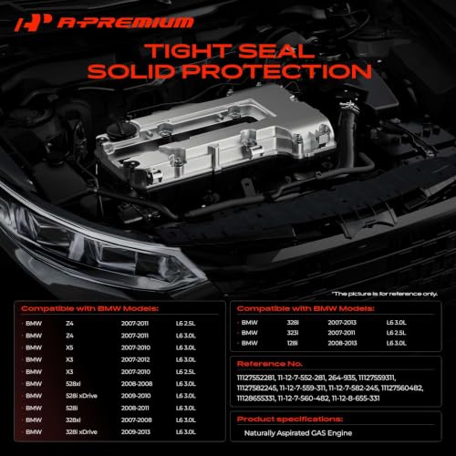 Image of A-Premium Upgraded Aluminum Engine Valve Cover Kit