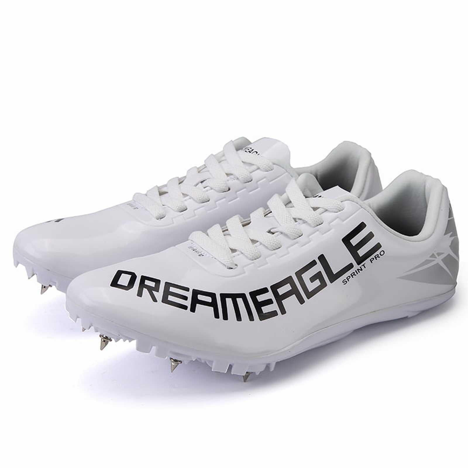 Spikes Leichtathletik Unisex-Leichtathletikschuhe, Jugendsportschuhe mit Spikes und Sprint Leichtathletik-Spike-Schuhe Herren Damen, atmungsaktiv leicht Professional Sportschuhe Racing Laufschuhe