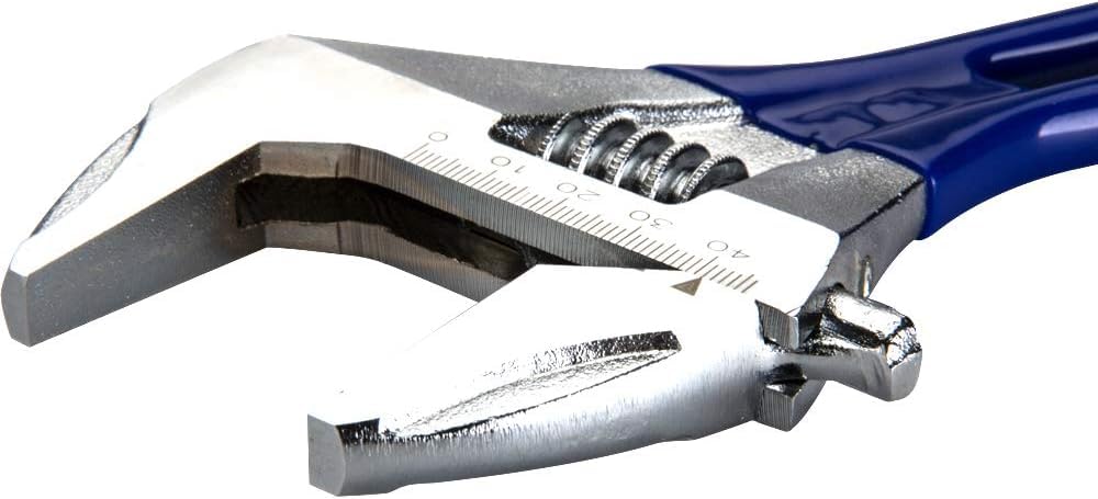HYCDIYTS Monkey Wrench Breit Gesamtlänge 7.9" (200mm), Mundbreite 1.7" (44mm), Kurzer Affe, Wasserband, Wasserhahnschlüssel, breiter Affe, leicht, verstellbar, multifunktionaler Schraubenschlüssel