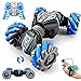 ROHSCE Gesture Sensing RC Stunt Car, Twist Car 4WD 2.4GHz 1:24 Hand Controlled Drift RC Car Off Road for Boys Girls 8-12 Gifts Small Race Car Double Sided Cool Toy Car with Light Music