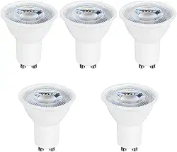Kit 5 Lâmpadas Led Dicróica Mr16 Gu10 2700k 4,8w Bivolt