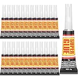 Tenacore 24 x Sekundenkleber Extra Stark, Superkleber, 3g Alleskleber, Schweißen Hochfester Ölkleber, für Metall Keramik Gummi Kunststoff Holz Leder