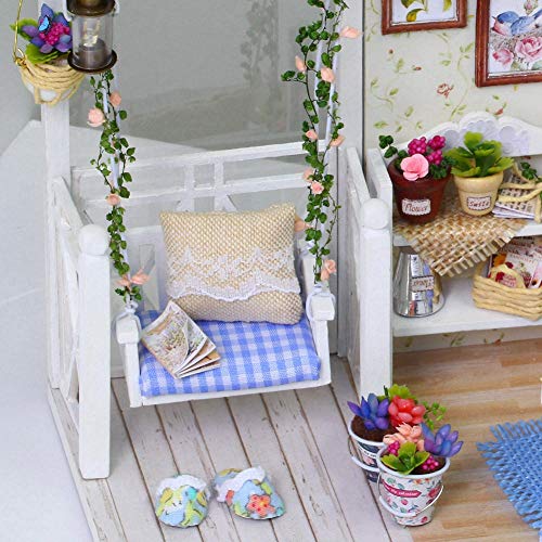 Puppenhaus-Möbel Holzpuppenhaus-Geschenke für Kinder – Bild 4
