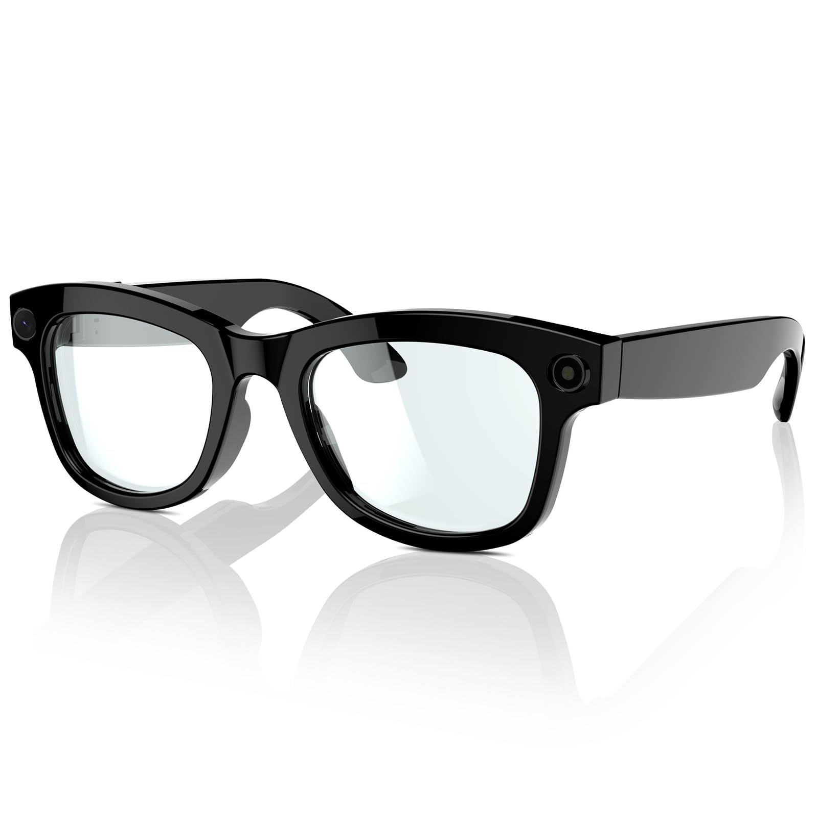 Smart Safety AI Glasses 4K Camera with Video Recording Bluetooth 5 0 Enhanced Audio Noise-Canceling Mics AI Object