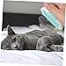Abaodam Cat Hair Removal Comb Massage Brush Portable Pet Grooming Tool for Shedding Lightweight Durable for Cats and Dogs Tangle Grooming and Relaxation