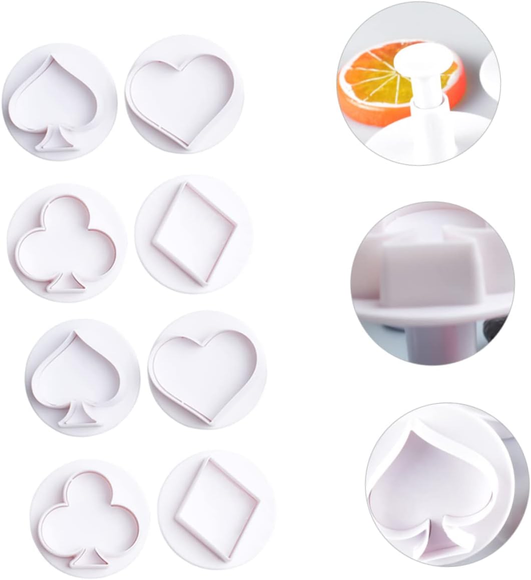 8pcs Cookie Molds Set Creative Baking Tool for Adorable Biscuit Shapes for Decorating Cupcakes Cakes and Cookies for Dessert Lovers