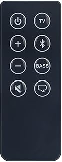 PERFASCIN Replacement Remote Control Compatible with Bose Solo 5 10 15 Series ii TV Sound System 401RRS-021A11E B 732522-1110 418775 410376 TV Soundbar System