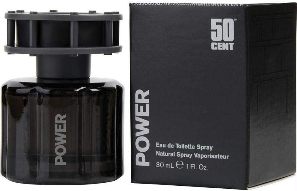 50 Cent Power for Men Eau De Toilette Spray, 1 Ounce