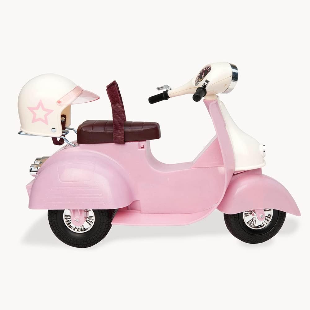 Our Generation SCOOTER - PINK & IVORY