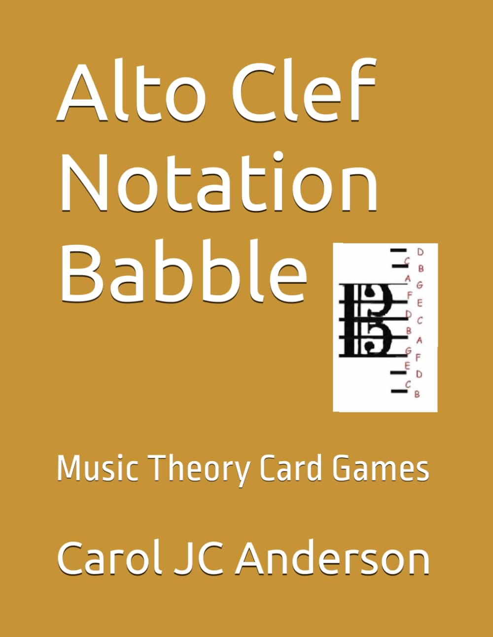 Alto Clef Notation Babble - Music Theory Card Games
