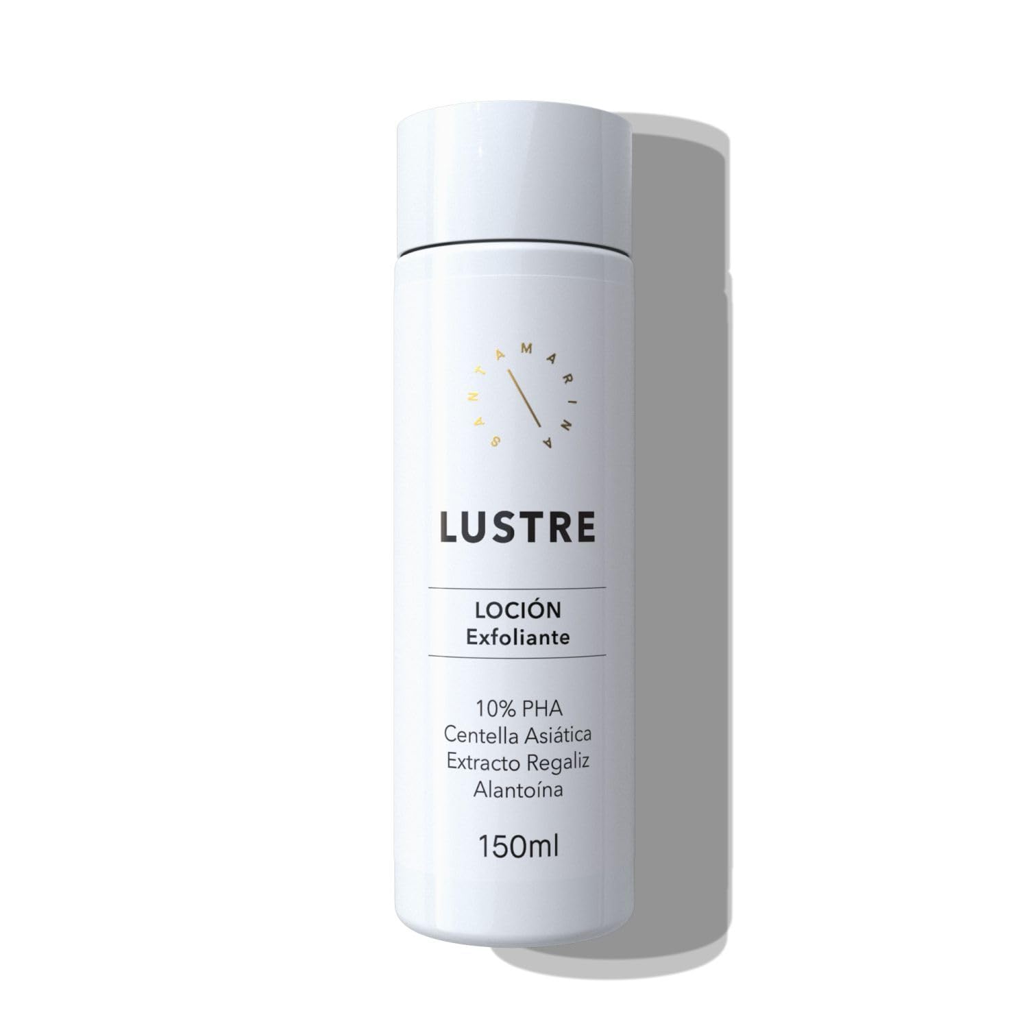 Santamarina Cosmetics Exfoliante Facial LUSTRE - Propiedad Hidratante, Exfoliante Suave, Antiglicación y Antioxidante - PHA 10% - Locion Facial Apto para Todo Tipo de Piel - 150 ml
