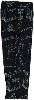 Tween Law School Lawyer Diploma Justice Gavel Black Gray Leggings fits Adult Sizes 00-0 TWEEN-3402-E