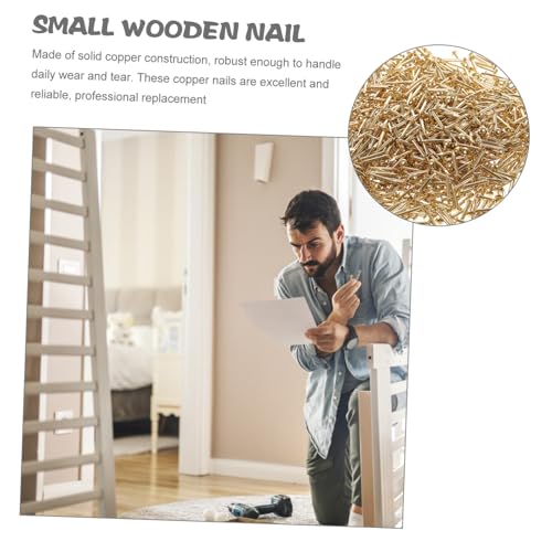 Clavos pequeños de cobre para manualidades y decoración, 1 unidad para colgar cuadros miniatura 3