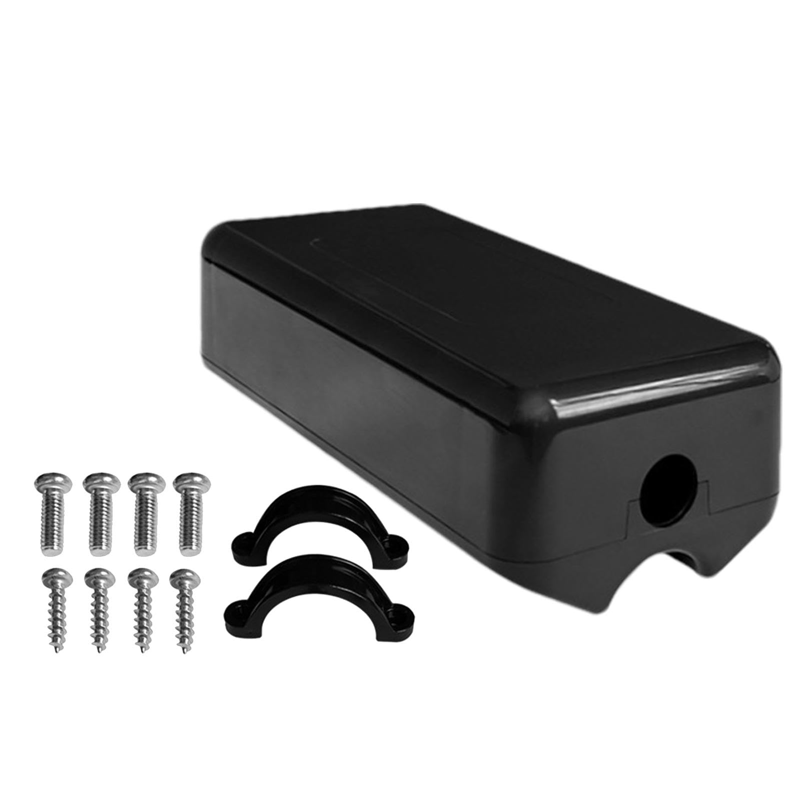Wpsagek Speed Control Box, Electric Cycling Controller Box, Electric Motor Case Dustproof For Outdoor Includes 4 Mounting Screws, 4 Fixing Screws, 2 Fixing Clips