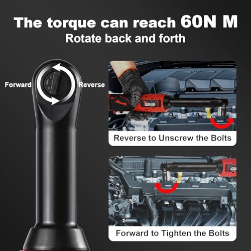TQUAGGA 18V Electric Ratchet Set