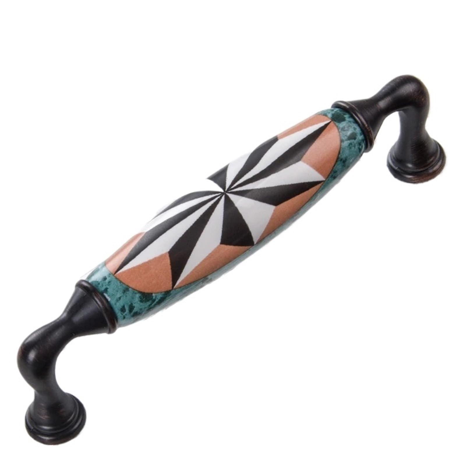 Kifsdlf Color4 Ceramic Door Handles Antique Furniture Drawer Pulls Kitchen Cabinet Knobs For Cupboard Wardrobes Furniture(Color4)