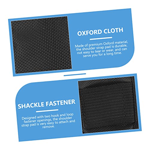 HOMSFOU 4 Pcs alças de guitarra alça de ombro confortável almofadas de alça de mochila acessórios pa