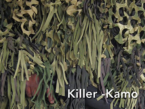 CamoSystems Jackal Sniper Suits - Ghillie Short Hooded Jacket with Trousers, M/L 38-44