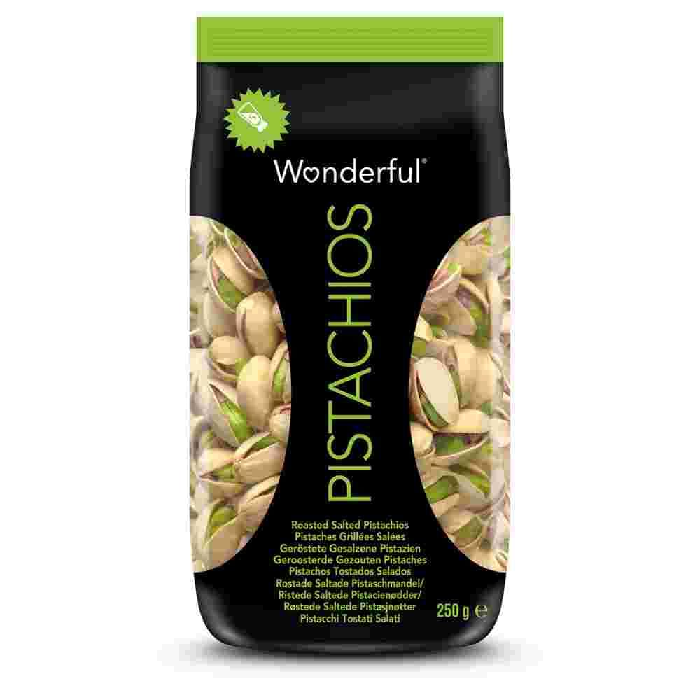 Wonderful Pistachios & Almonds Sachet Pistaches Grillées Salées 250 G