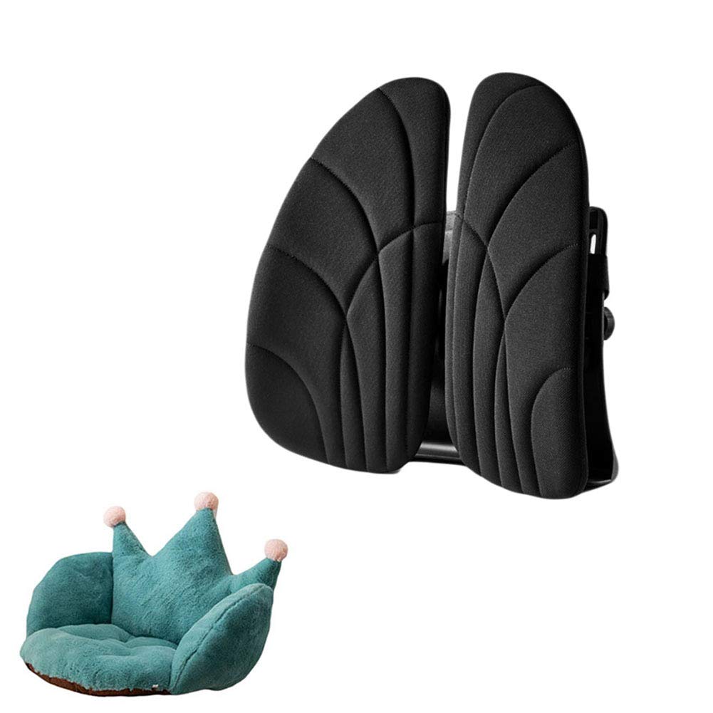 KANBUNPPW Lumbar Support Cushion, Multifunctional Ergonomic Lumbar Cushion, Decompression Lumbar Support, Driving Backrest Cushion, Office Lumbar Pillow