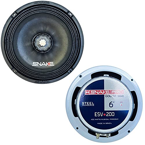 Par Alto Falante Woofer Snake Pro 6