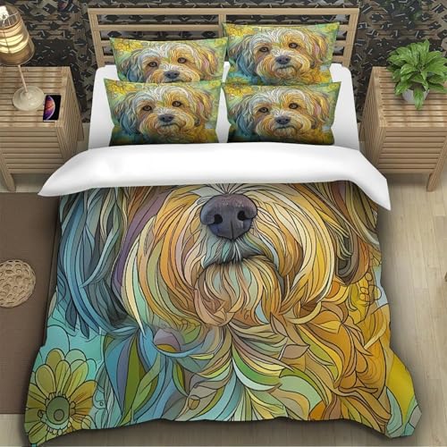 Parure de lit microfibre facile à laver avec fermeture éclair pour enfant - 5