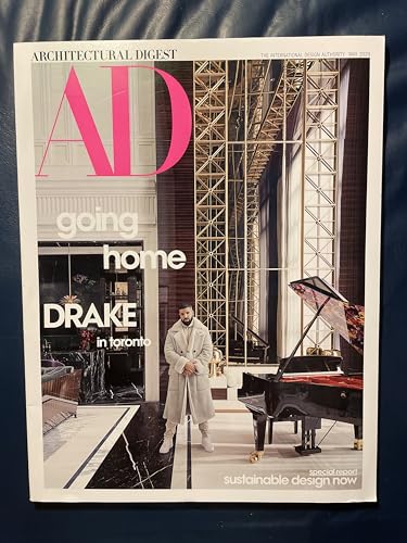 Architectural Digest Magazine (May, 2020) Going Home Drake in Toronto