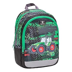 Belmil 305-4 kleuterschooltas Belmil Kiddy Polyester, Tractor.