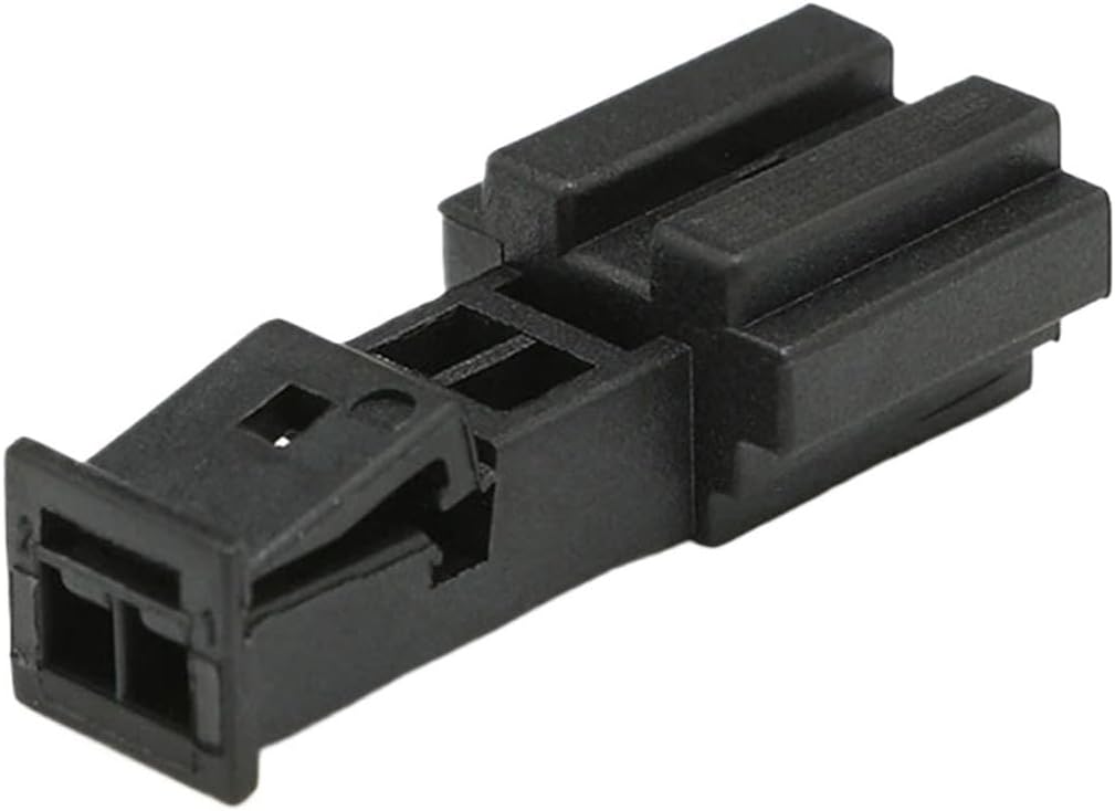 9-968699-1 Black Automotive Connector 2pin Male Wiring Harness Connector With Male Terminal 5-963716-1(20set)