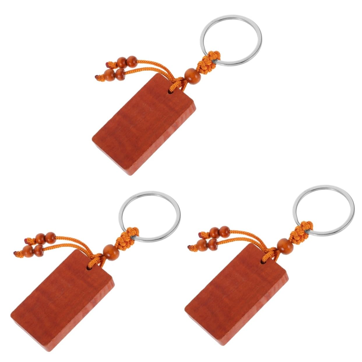 30piezas Llaveros De Madera Para Personalizar Para Manualidades y Decoración De Claves y Etiquetas De Nombre