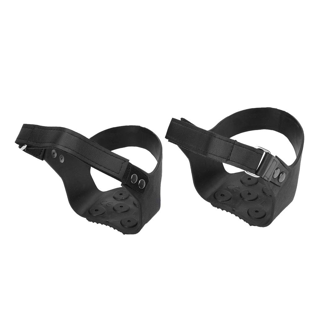 Crampons for Hiking Boots Men Women, 1 Pair 5 Teeth Hiking Spikes for Shoes, Ice Cleats for Shoes and Boots for Hiking Climbing (XL43-45)