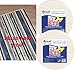 Jelly Roll Rug 2 Squared Kit Bundle, Including Pattern and Two (2) Rolls of Bosal Katahdin Batting On-A-Roll